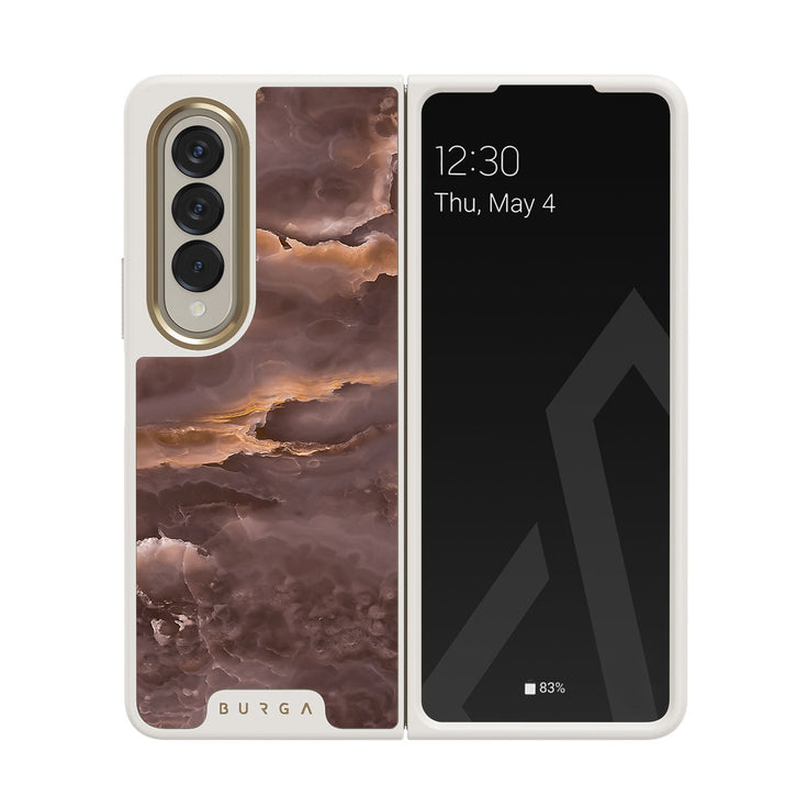 Fire Wood - Samsung Galaxy Z Fold 4 Etui