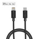 USB-C - Lightning / Czarny