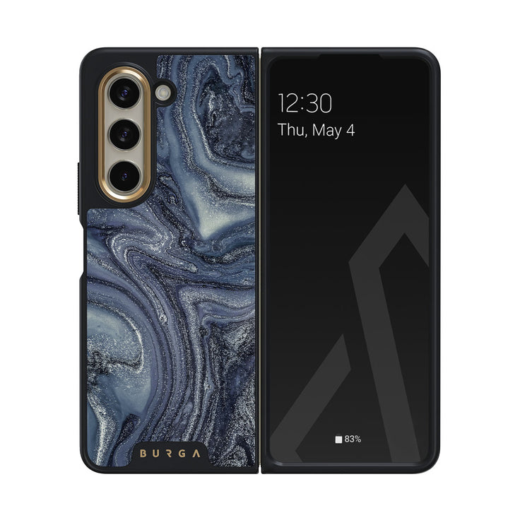 Navy Trench - Samsung Galaxy Z Fold 5 Etui