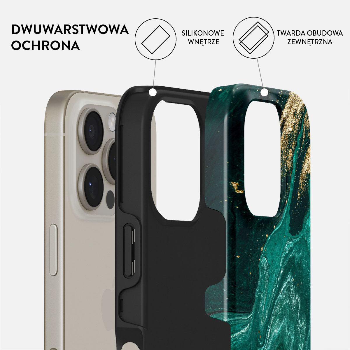 Emerald Pool - iPhone 16 Pro Max Etui | BURGA
