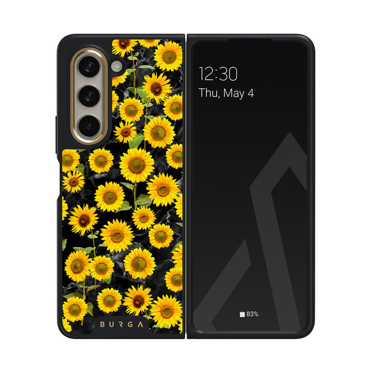 Sunflower Glimmer - Samsung Galaxy Z Fold 5 Etui