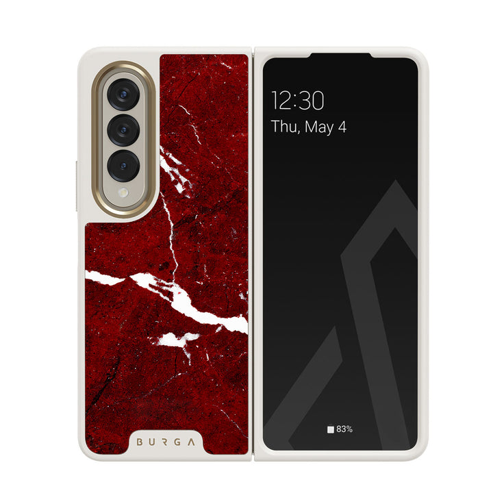 Iconic Red Ruby - Samsung Galaxy Z Fold 4 Etui
