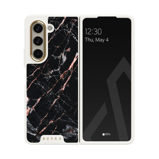Rose Gold Marble - Samsung Galaxy Z Fold 5 Etui