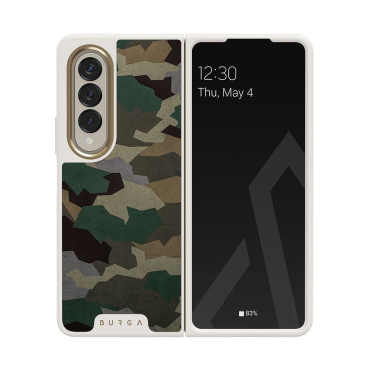 Tropical Green Camo - Samsung Galaxy Z Fold 4 Etui