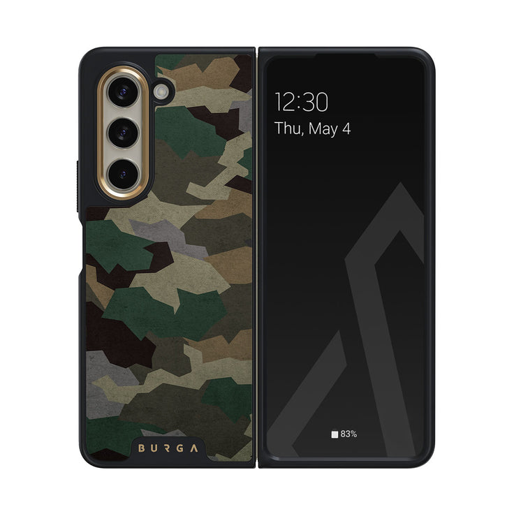 Tropical Green Camo - Samsung Galaxy Z Fold 5 Etui