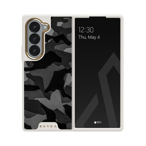 Night Black Camouflage - Samsung Galaxy Z Fold 6 Etui