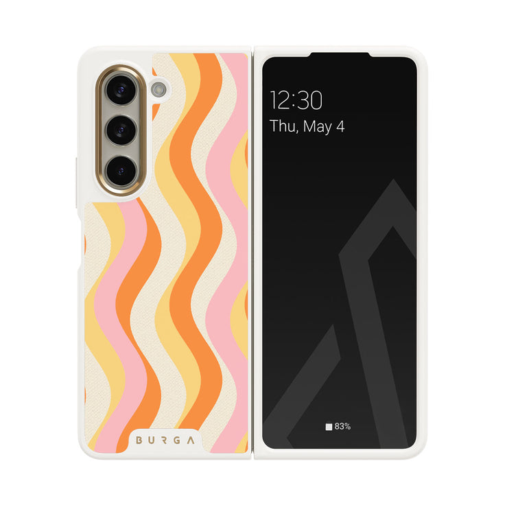 Flower Power - Samsung Galaxy Z Fold 5 Etui
