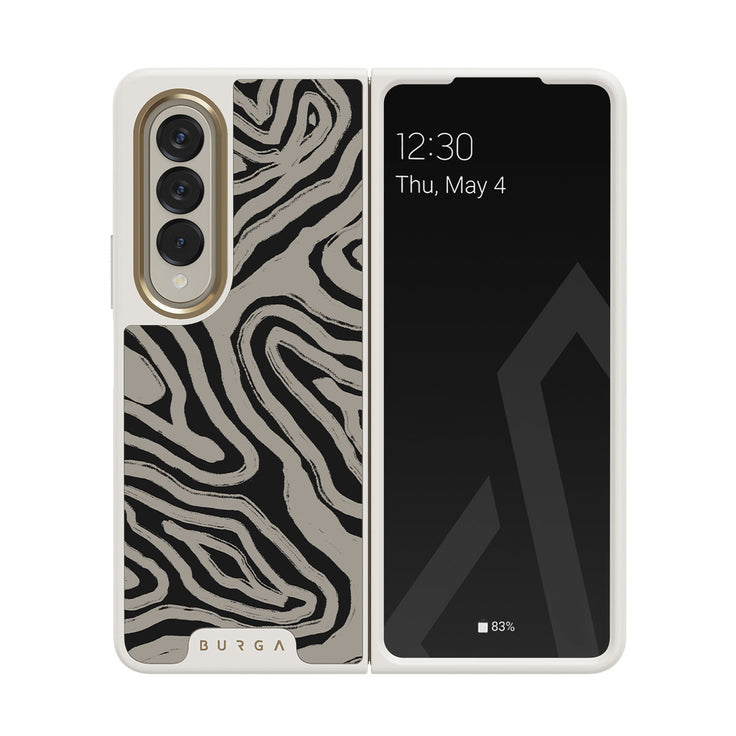 Black Sand - Samsung Galaxy Z Fold 4 Etui