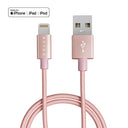 USB - Lightning / Różowe złoto