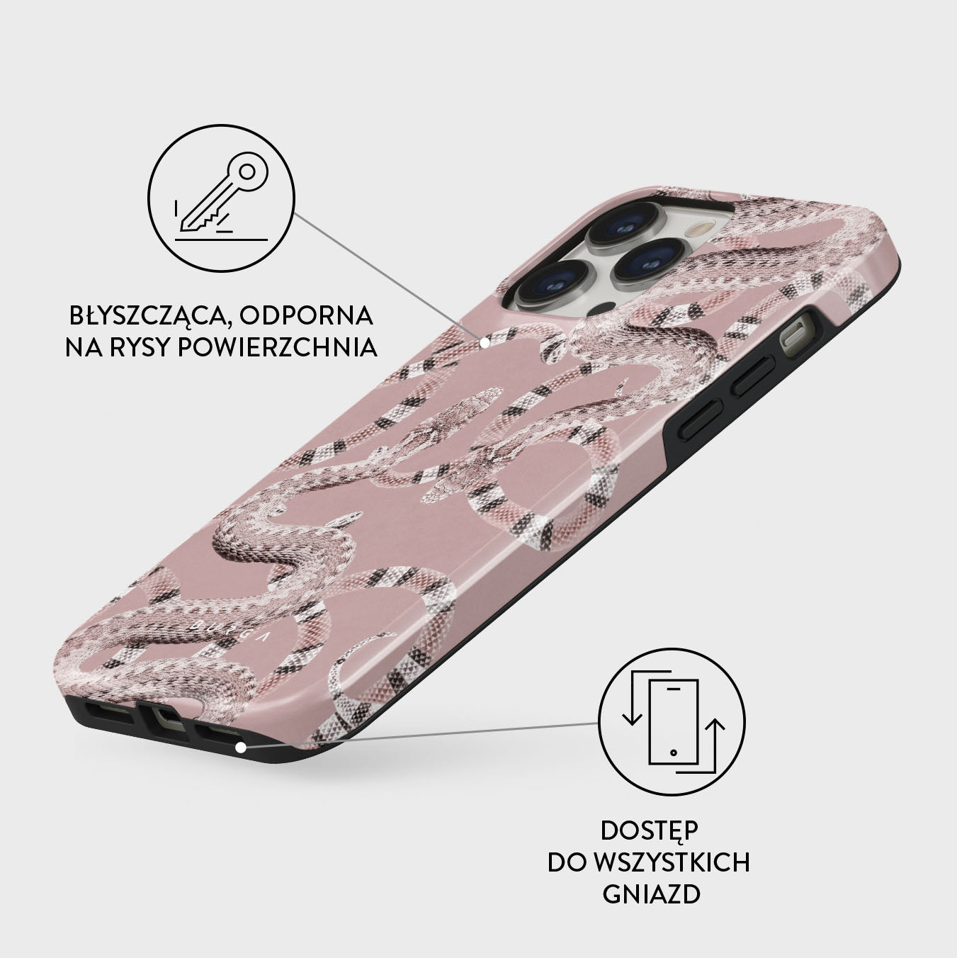 Poolside Glam - iPhone 14 Pro Etui | BURGA