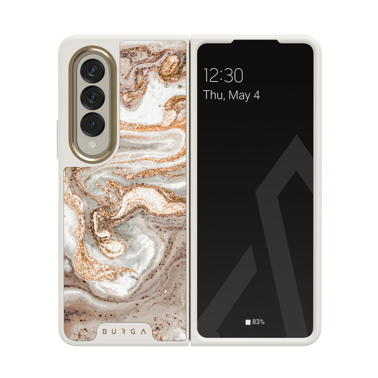 Cappuccino - Samsung Galaxy Z Fold 4 Etui